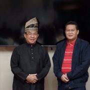 Bupati Inhil HM Wardan Terima Silaturahmi Rektor UNRI