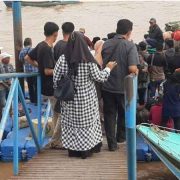Pertama Kali Sejak Dilanda Pandemi, Arus Balik di Pelabuhan LKMD Pulau Kijang Alami Peningkatan