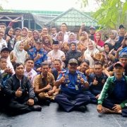 Kepala DPKP dan Dinsos Inhil Halal Bihalal