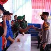 Kapolres Inhil Lakukan Pengecekan Pospam dan Posyan Operasi Ketupat Lancang Kuning 2022