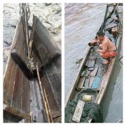 Pompong dan Sampan Nelayan Warga Belaras Karam, Dihantam Gelombang Speedboat Fiber Concong – Batam
