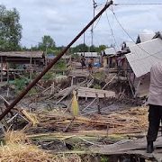 Abrasi, 6 Rumah Rusak dan 1 Ruas Jalan Kayu Ikut Amblas di Kecamatan Kuindra