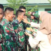 Kodim 0314/lnhil Gelar Kegiatan Pagi Ceria Guna Meningkatkan Semangat dan Tanggung Jawab Bagi Seluruh Prajurit