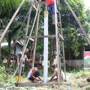 Bentuk Kepedulian, Dandim 0314/lnhil Buat Sumur Bor di Dusun 1 Desa Sungai Batang
