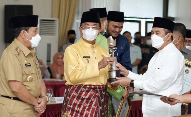 Kabupaten Inhil Terbaik II Pembangunan Daerah Provinsi Riau Tahun 2022