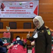 Hari Bhakti Adhyaksa, Kejari Inhil Gelar Donor Darah