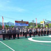 Sebanyak 64 Personel Polres Inhil Naik Pangkat Setingkat Lebih Tinggi