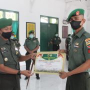 Letkol Arh M.Nahruddin Roshid Pimpin Acara Korps Raport dan Tradisi Pindah Satuan Kodim 0314/Inhil