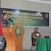 Kodim 0314/Inhil Gelar Bimtek dan Administrasi Guna Mendukung Tugas Babinsa di Wilayah Desa/Kelurahan