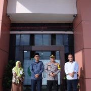 Silaturrahmi, Kapolres Inhil Berkunjung ke Pengadilan Agama Tembilahan