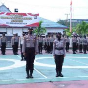 Polres Inhil Gelar Upacara Penerimaan Bintara Remaja tahun 2022