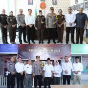 Kapolres Inhil AKBP Norhayat SIK Bersilaturrahmi ke Kejari dan KPU