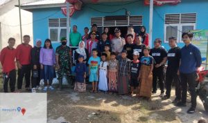 Sempena HUT ke 77 RI, Puluhan Anak Ikuti Baksos Sunatan Massal Tajaan Pemdes Pasir Emas, Inhil