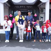 Meriahkan Hari Kemerdekaan RI ke 77, Polres Inhil Gelar Berbagai Lomba di Lapangan Apel Mapolres Inhil