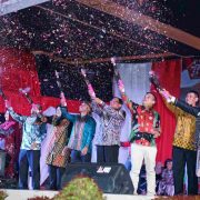 Bupati Inhil HM Wardan Resmi Membuka Pesta Ragam Budaya Nusantara dan Bazar