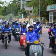 Naik Vespa dan Diarak Saat Daftarkan Bacaleg, Demokrat Riau Tekankan Hal Ini Ke Bacaleg