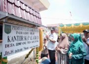 Resmikan Kantor Desa Simpang Tiga, Bupati HM WARDAN Katakan Wujud Keberhasilan Program DMIJ Plus Terintegrasi