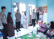 Bhakti Kesehatan dan Bhakti Sosial 32 Tahun Alumni AKABRI 1991 Mengabdi Untuk Negari Polres Inhil di Panti Lansia