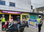 Antisifasi Kecelakaan, Satlantas Polres Inhil Gelar Kampanye Tertib Berkeselamatan