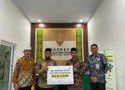 Komit Bantu Palestina, Baznas Inhil Salurkan Donasi Tahap II