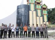 Kapolres Inhil Cek Pos Pengamanan Nataru di Perbatasan