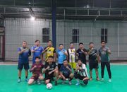 Satres Narkoba Polres Inhil Fun Futsal Bersama Wartawan 