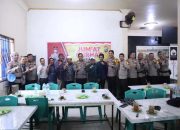 Polres Inhil Gelar Jumat Curhat di Warung Kopi Semampau