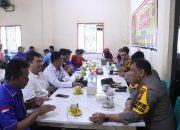 Kapolres Inhil Jum’at Curhat Bersama KNPI