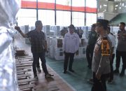 Tim Pamatwil Polda Riau dan Kapolres Inhil Tinjau Objek Vital Pemilu 2024