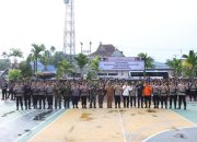 Polres Inhil Gelar Apel Pergeseran Pengamanan Pemilu 2024