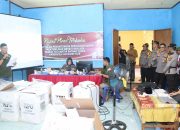 Kapolres Inhil Pantau Langsung Rapat Pleno Hasil Perhitungan Suara