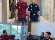 Kepala Imigrasi Tembilahan Sambut Kunjungan Kepala Bea Cukai