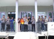 Polres Inhil Giat Jum’at Berkah di Panti Lansia