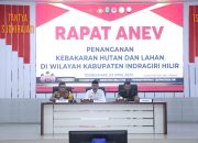 Kapolres Inhil Pimpin Rapat Terkait Karhutla