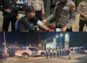 Operasi Ketupat Polres Inhil Giat Cek Kesehatan Supir dan Patroli Blue Light