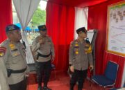 Kapolres Inhil Cek Pos Pam Operasi Ketupat Lancang Kuning