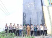 Kapolres Inhil bersama Forkopimda Cek Pos Pam di Perbatasan Riau-Jambi