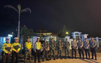 Patroli Gabungan TNI Polri di Kabupaten Inhil Jelang PHPU