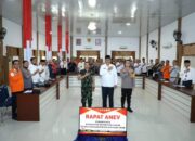 Pj Bupati Inhil Hadiri Rakor Lintas Sektoral Dalam Rangka Pengamanan Idul Fitri 1445 H dan Rapat Anev Penanganan Karhutla