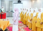 Dukung Transisi PAUD ke SD, Pj Bupati Herman Kukuhkan Hj Katerina Susanti sebagai Bunda PAUD Kabupaten Inhil