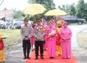 Kapolres Inhil Kunker ke Polsek Kempas dan Keritang
