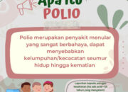 Dinkes Inhil Sampaikan Cara Masyarakat Melindungi Generasi Indonesia dari Ancaman Polio