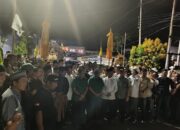 Lautan Masyarakat Hantarkan Pasangan Ferry-Dani ke KPU Inhil