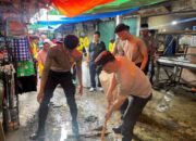 Cooling System, Polres, Kodim dan Pemda Inhil serta Masyarakat Bersih-Bersih Kota Tembilahan