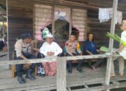 Tak Kenal Lelah, Kapolsek Enok Sambangi Tokoh Agama dan Warga Kerumah – Rumah