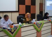 Pj TP PKK Inhil Pimpin Rapat Evaluasi Penyelenggaraan Kabupaten Sehat Kabupaten Indragiri Hilir Semester 1 Tahun 2024