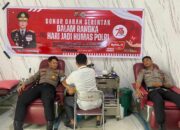 Polres Inhil dan PMI Gelar Donor Darah