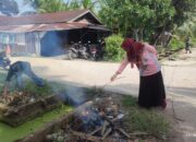 UPT Puskesmas Sungai Piring Laksanakan Gerakan Kamis Bersih yang Dicanangkan Pj Bupati Inhil