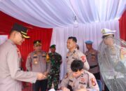 Wakapolres Inhil Cek Pos Pengamanan dan Pelayanan Nataru