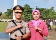 Jabatan Kapolres Inhil Diserahterimakan dari AKBP Budi kepada AKBP Farouk